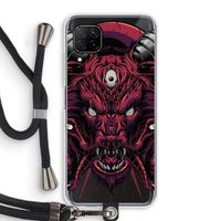 Hell Hound and Serpents: Huawei P40 Lite Transparant Hoesje met koord