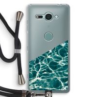 Weerkaatsing water: Sony Xperia XZ2 Compact Transparant Hoesje met koord