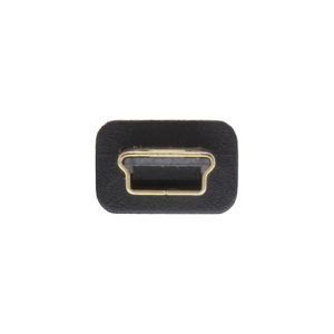 Kabel Inline USB-A USB mini-B 2.0 M 5pin 2 meter zwart