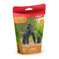 Schleich wildlife gorilla familie 42601