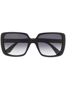 Gucci Eyewear lunettes de soleil à monture carrée - Noir