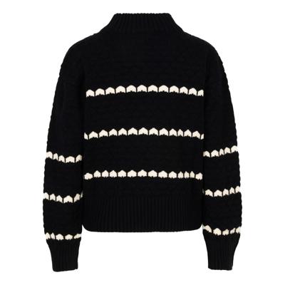 Knitwear Honey Comb Black