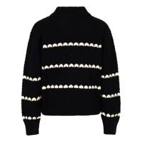 Knitwear Honey Comb Black