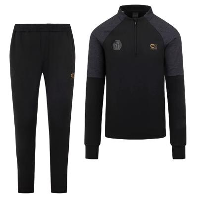 Cruyff Icon Trainingspak 1/4-Zip Zwart