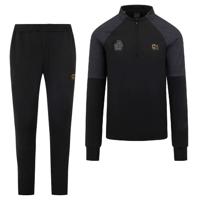 Cruyff Icon Trainingspak 1/4-Zip Zwart