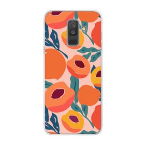 Perzik: Samsung Galaxy A6 Plus (2018) Transparant Hoesje