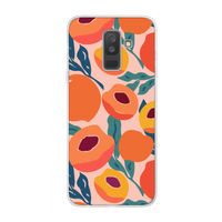 Perzik: Samsung Galaxy A6 Plus (2018) Transparant Hoesje