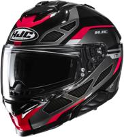 HJC i71 Zest, Integraalhelm, Zwart Rood