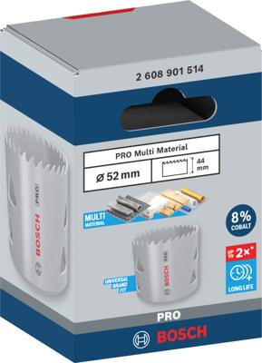 Bosch Accessoires PRO Multi Material gatzaag | 52 mm | met schroefdraad - 2608901514
