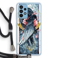 Golden Raven: Samsung Galaxy A52 Transparant Hoesje met koord