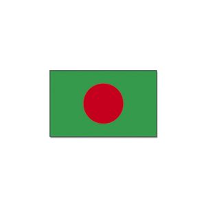Landen thema vlag Bangladesh 90 x 150 cm feestversiering