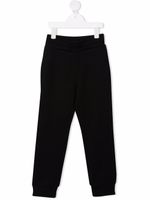 Balmain Kids pantalon de jogging à logo embossé - Noir