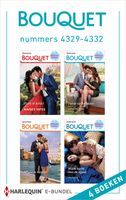 Bouquet e-bundel nummers 4329 - 4332 - Cathy Williams, Heidi Rice, Lucy King, Maisey Yates - ebook