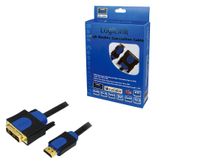 LogiLink CHB3101 video kabel adapter 1 m HDMI Type A (Standaard) DVI-D - thumbnail