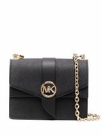 Michael Kors petit sac Greenwich en cuir Saffiano - Noir