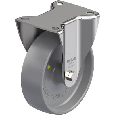 Blickle BX-PO 125G-ELS RVS bokwiel Wieldiameter: 125 mm Draagvermogen (max.): 250 kg 1 stuk(s)