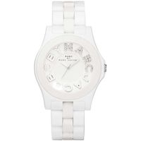 Horlogeband Marc by Marc Jacobs MBM4523 Kunststof/Plastic Wit 20mm Horlogeband Marc by Marc Jacobs MBM4523 Kunststof/Plastic Wit 20mm
