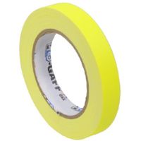 Pro-Gaff neon gaffa tape 19mm x 22,8m geel