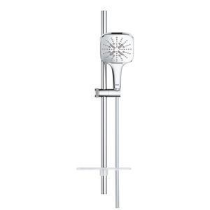 Grohe Rainshower Smartactive glijstangset 3 straalsoorten en zeepschaal 63cm chroom