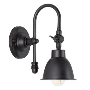 Pasco Wandlamp Antiek Zwart