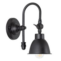 Pasco Wandlamp Antiek Zwart - thumbnail