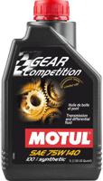 MOTUL Transmissieolie 75W140 synthetisch competition, voor de moto, 1 liter