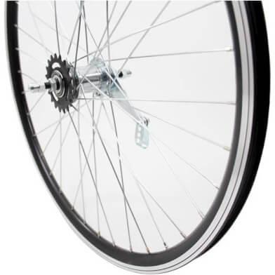 Roland achterwiel 26 x 1.75 remnaaf alu v-profil zwart