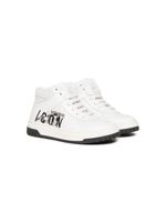 DSQUARED2 KIDS baskets montantes Icon Splatter - Blanc