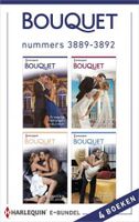 Bouquet e-bundel nummers 3889 - 3892 (4-in-1) - Michelle Smart, Lynne Graham, Jennifer Hayward, Angela Bissell - ebook