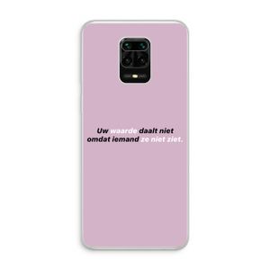 uw waarde daalt niet: Xiaomi Redmi Note 10 Lite Transparant Hoesje