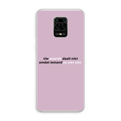 uw waarde daalt niet: Xiaomi Redmi Note 10 Lite Transparant Hoesje