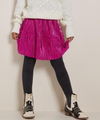 plisse rok met glans plisse rok met glans