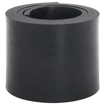 VidaXL Rubberen rand voor sneeuwploeg 180x15x1 cm zwart