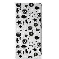 Mobiel BookCase OnePlus Nord CE 3 Lite Silver Punk - thumbnail