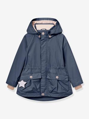 Meisjesparka voor het tussenseizoen MATALLURE MINI A TURE donkerblauw