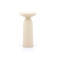 By-Boo Bijzettafel Squand ø27cm - Beige - Rond