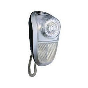 Union LED Koplamp Mobile zilver/zwart. Naafdynamo (werkplaatsverpakking)