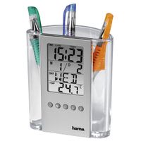 Hama 00186356 insteekthermometer Elektronische omgevingsthermometer Binnen Zilver