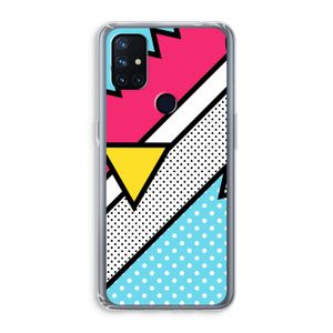 Pop Art #3: OnePlus Nord N10 5G Transparant Hoesje