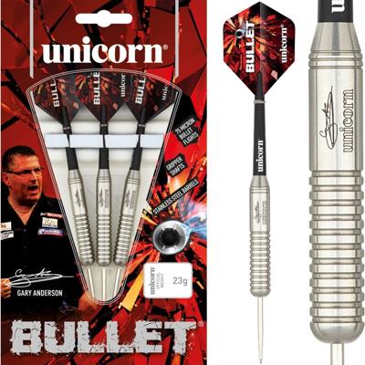 Unicorn Bullet Gary Anderson P2 Stainless Steel
