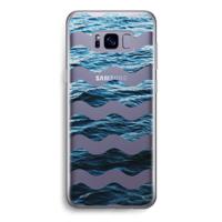 Oceaan: Samsung Galaxy S8 Transparant Hoesje - thumbnail