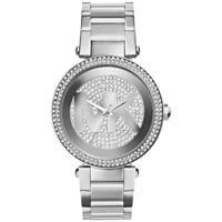 Michael Kors MK5925 Parker zilverkleurig analoog dameshorloge