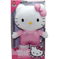 Pluche - GPTOYS - HELLO KITTY - HKT122 - Roze pauwjurkmodel - 30 cm - Vanaf 3 jaar