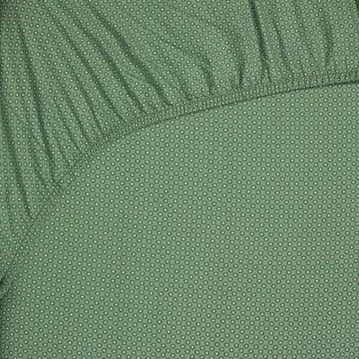 Pip Studio Pip Studio Twinkle Star Fitted Sheet Midden groen 160x200 cm