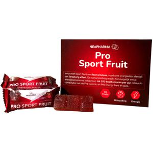 Neapharma Neapharma Neapharma reep Sport Fruit framboos doosje met 15 repen