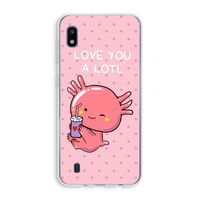 Love You A Lotl: Samsung Galaxy A10 Transparant Hoesje