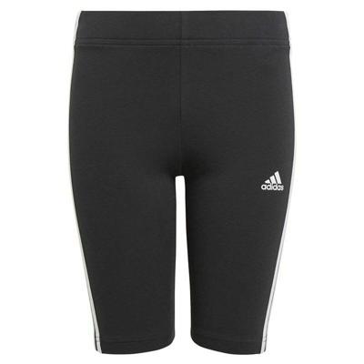 Sportleggings voor Kinderen Adidas Essentials 3 Stripes Zwart Maat 13-14 Jaar
