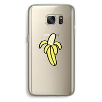 Banana: Samsung Galaxy S7 Transparant Hoesje