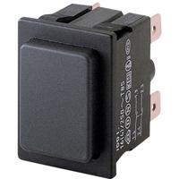 Marquardt 1661.0101 1661.0101 Druktoets 250 V/AC 16 A 2x uit/(aan) Moment (l x b) 25 mm x 33 mm IP40 1 stuk(s)