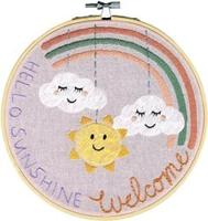 ReStyle Borduurpakket Hello Sunshine 17,8cm rond